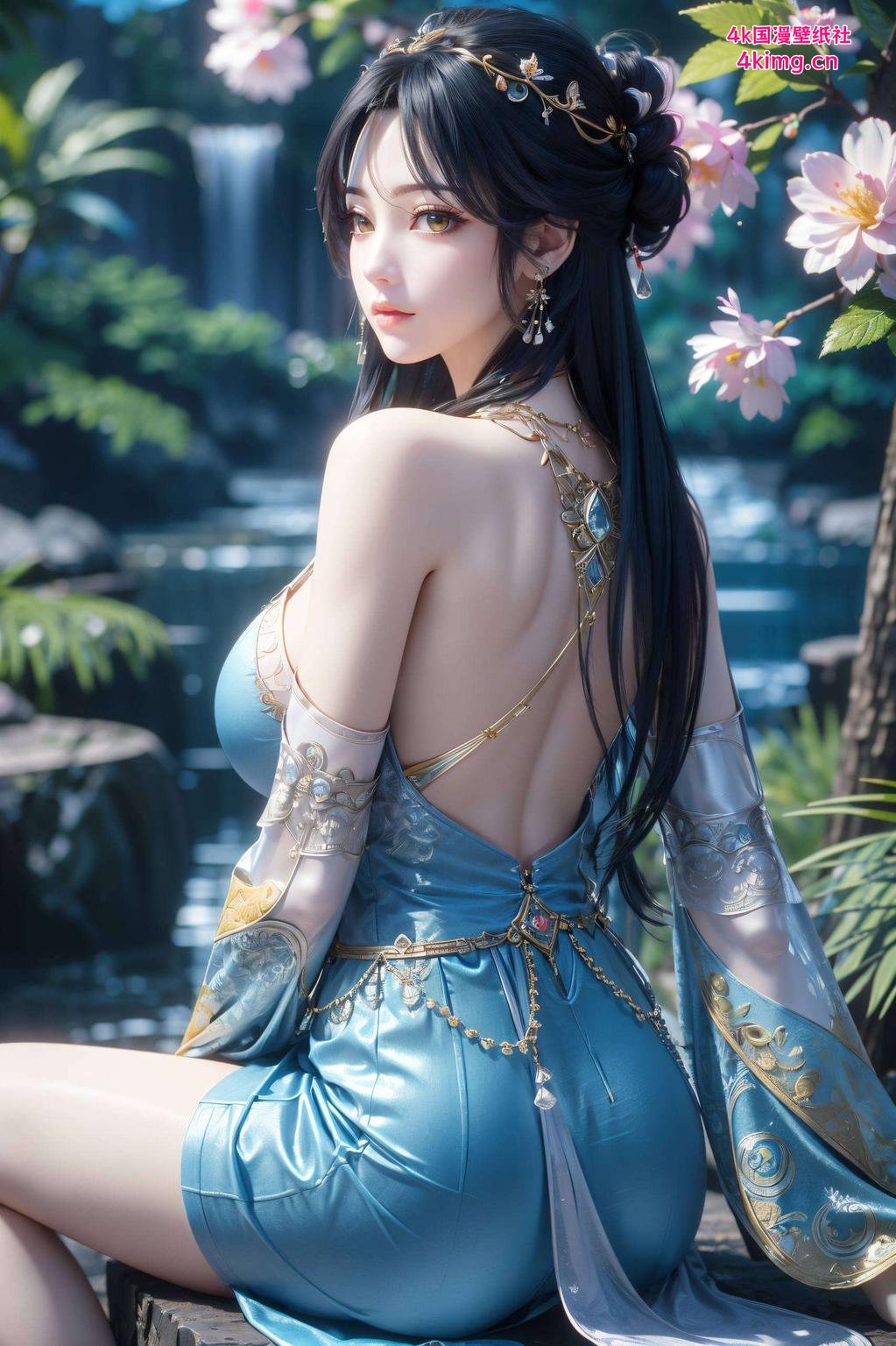 苹果潮图必备！🎉 瞧瞧这张大家好！今天给大家带来一款超美的2k高清二次元壁纸