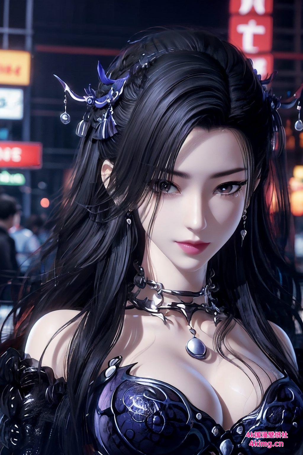 今天给大家带来这款超清晰二次元壁纸线条流畅