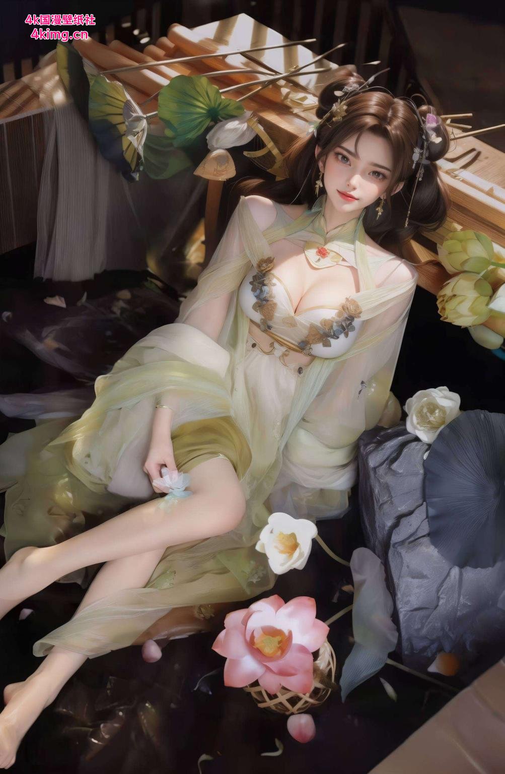 让你的手机瞬间变身动漫小清新！专为iPhone设计的粉色仙逆程灵动态壁纸
