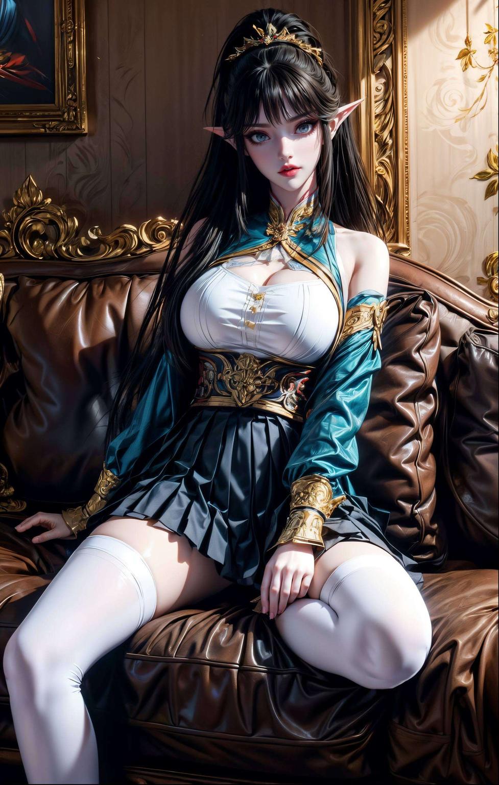 今天给大家带来一款静态精细的iPad古风壁纸宛如画中仙