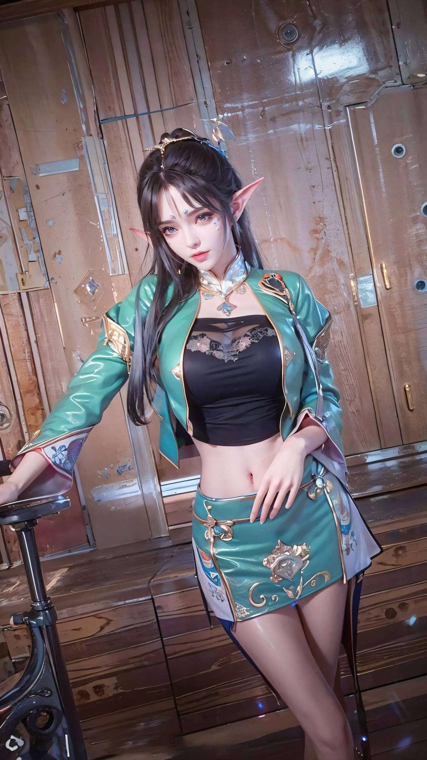 美轮美奂！看那凤清儿舞动翅膀犹如翩翩起舞