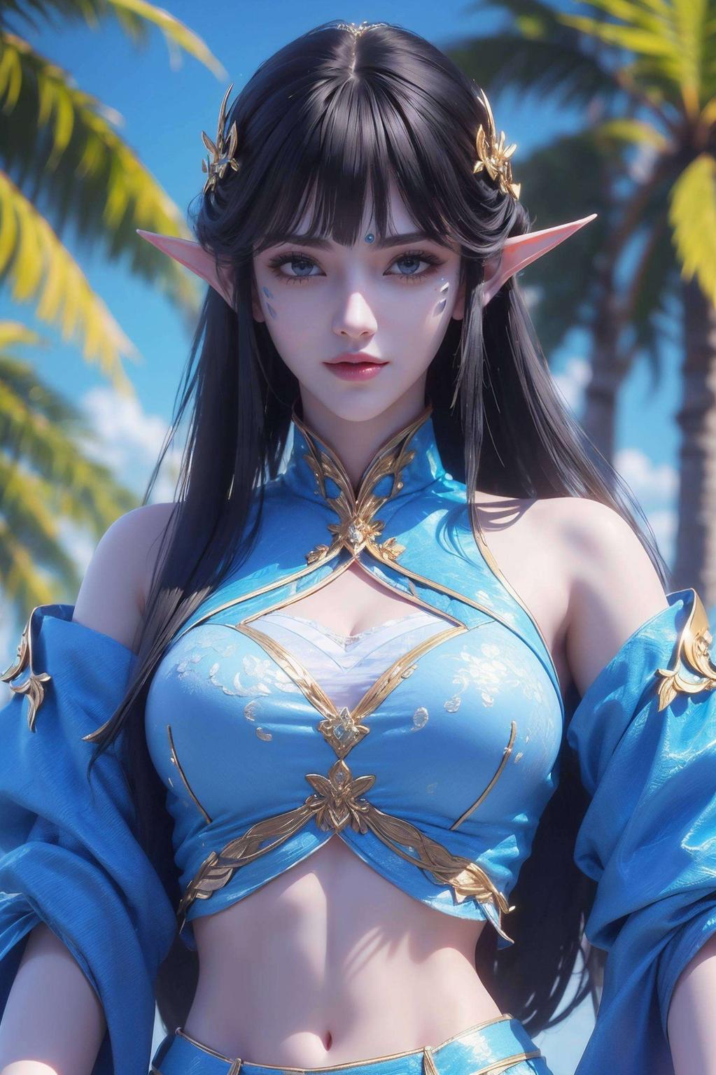 灵动的眼神让桌面瞬间生动起来