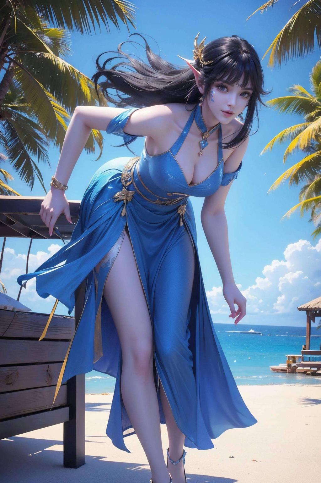 一眼万年国漫女神凤清儿美图壁纸