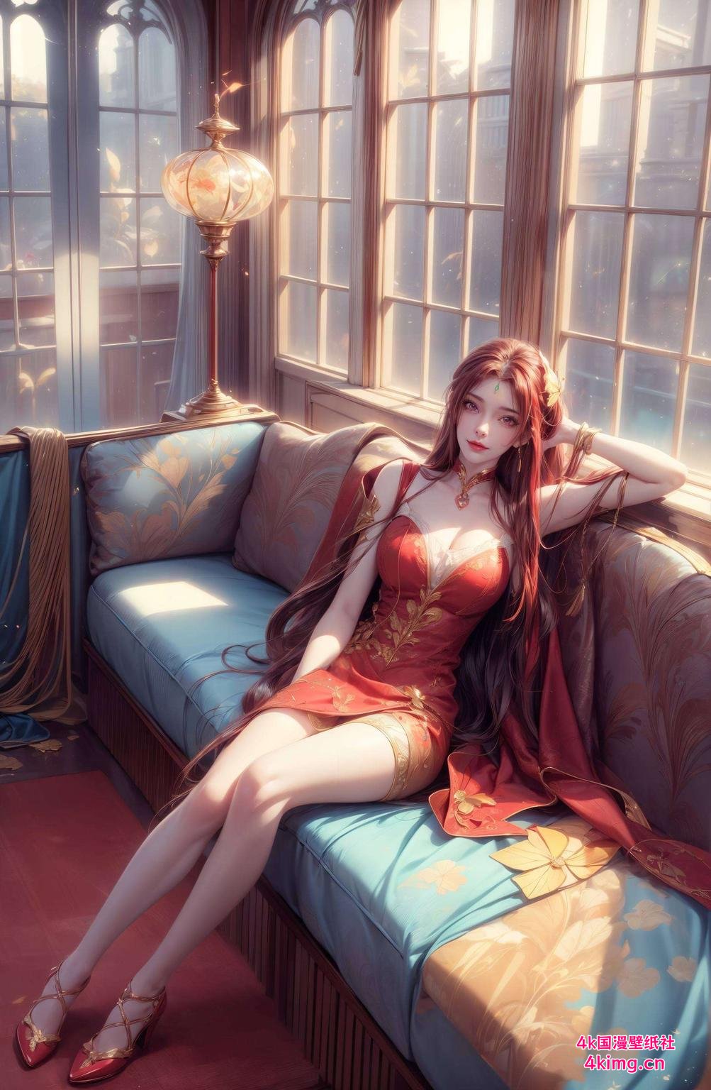 国漫女神红凰高清4K壁纸