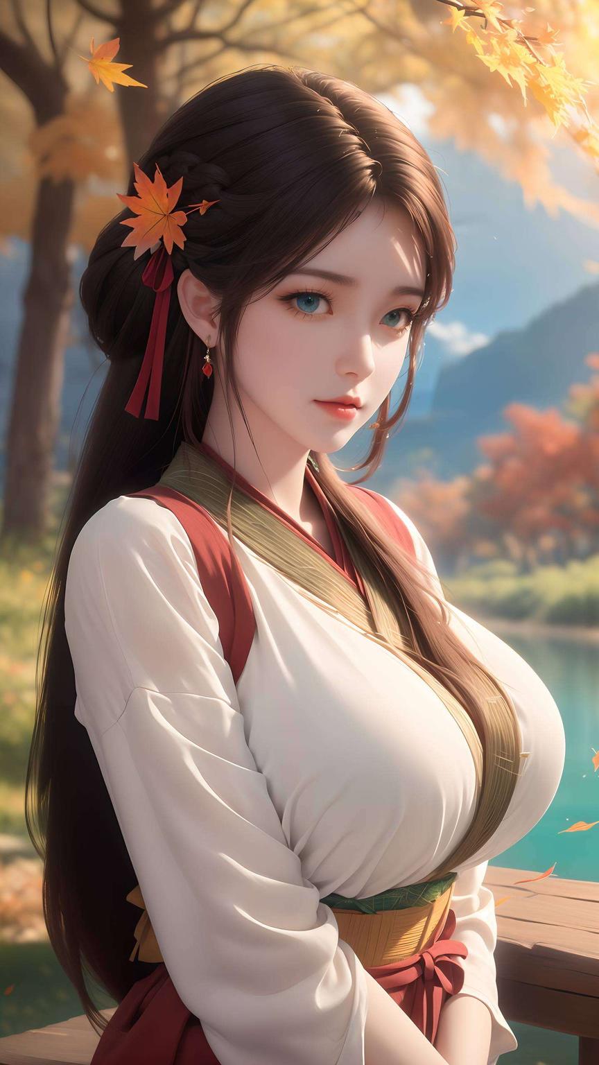 彰显个性魅力！火灵儿高清全身壁纸