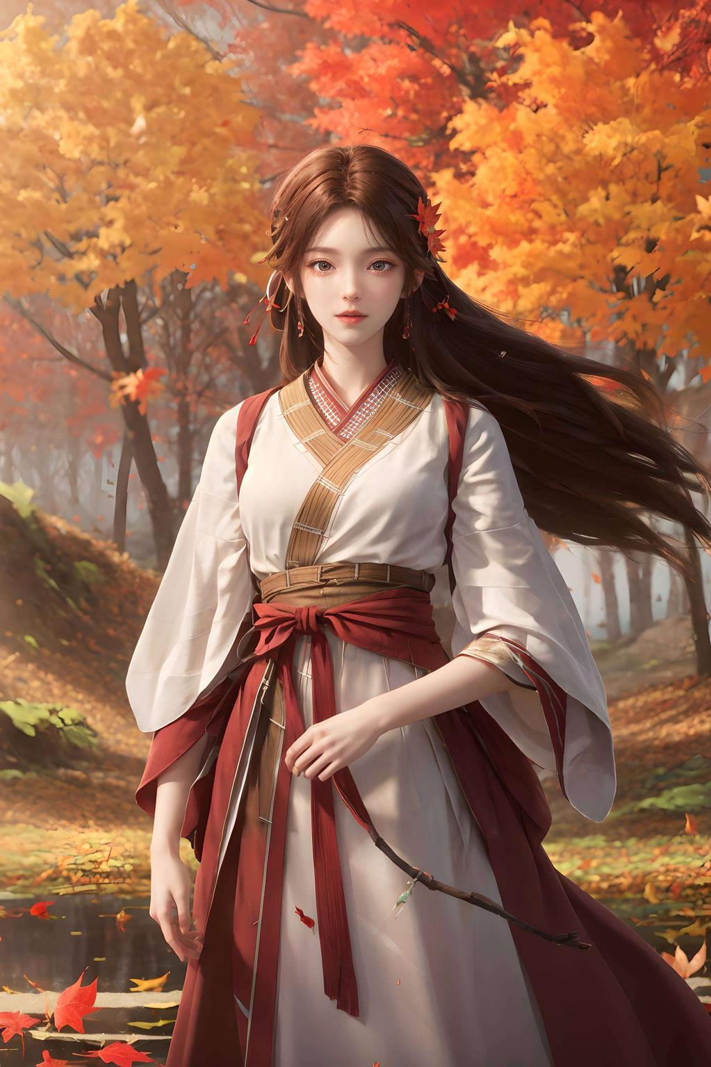 色彩饱满石昊火灵儿同框