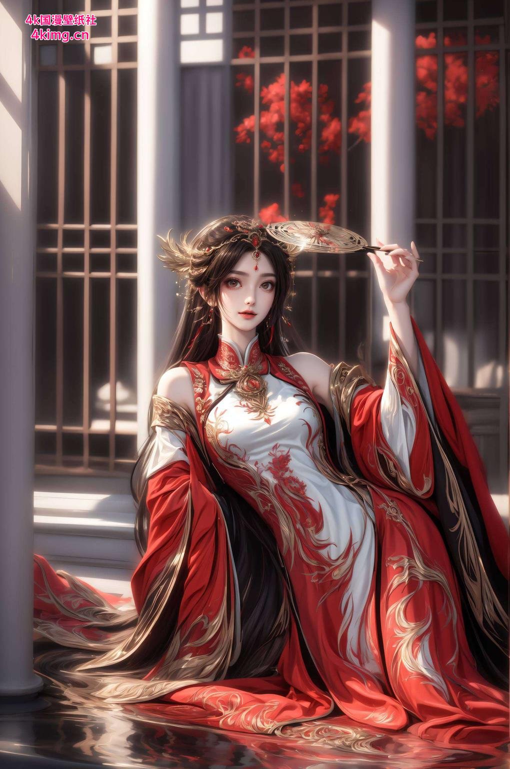 高清壁纸点亮桌面火灵儿与石昊共舞