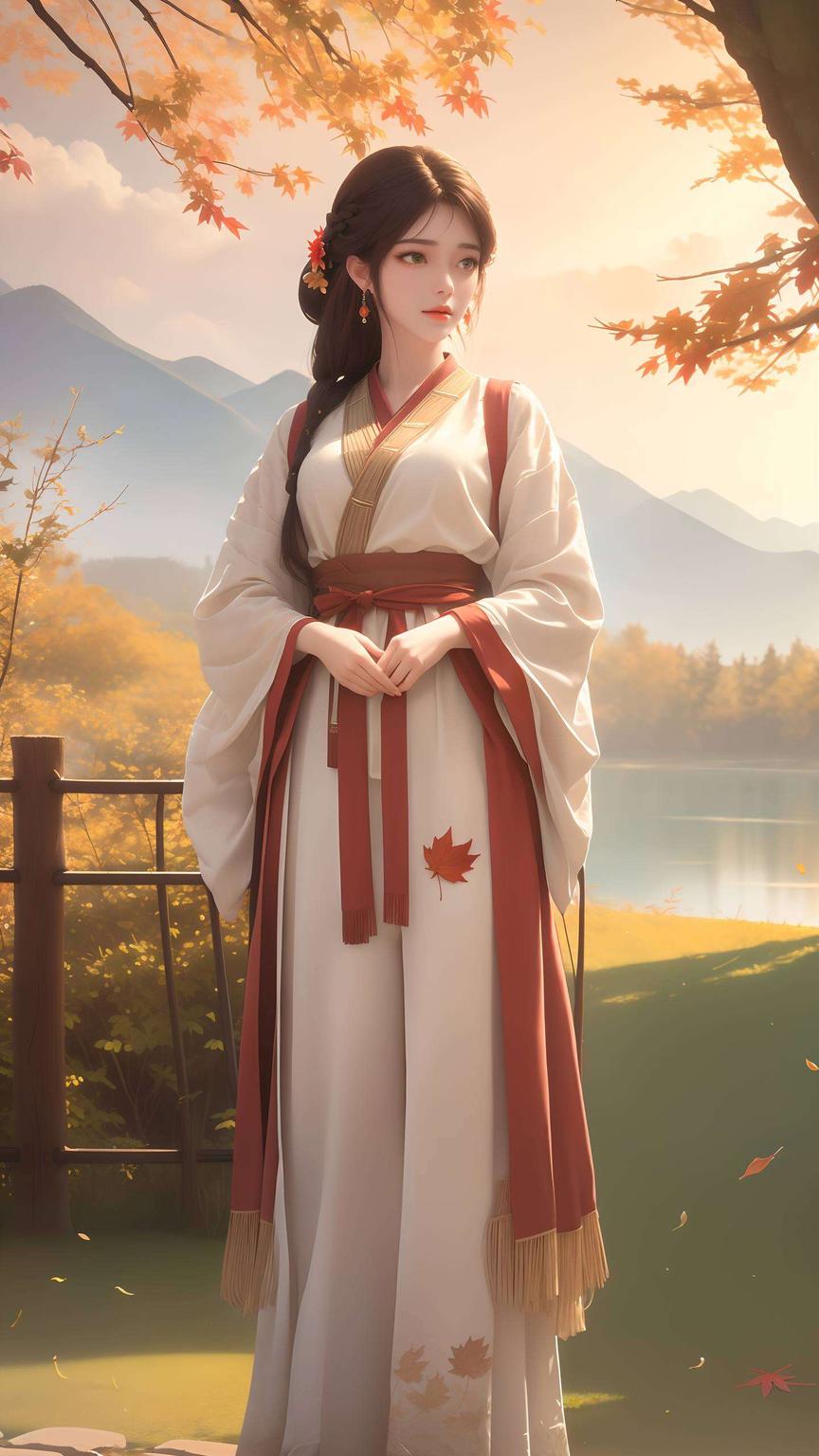 桌面上的视觉盛宴！火灵儿与石昊的浪漫邂逅
