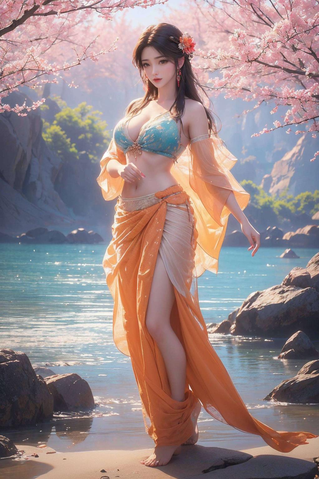 _ipad上的国韵风情尽在这张火灵儿动态壁纸！细腻古风