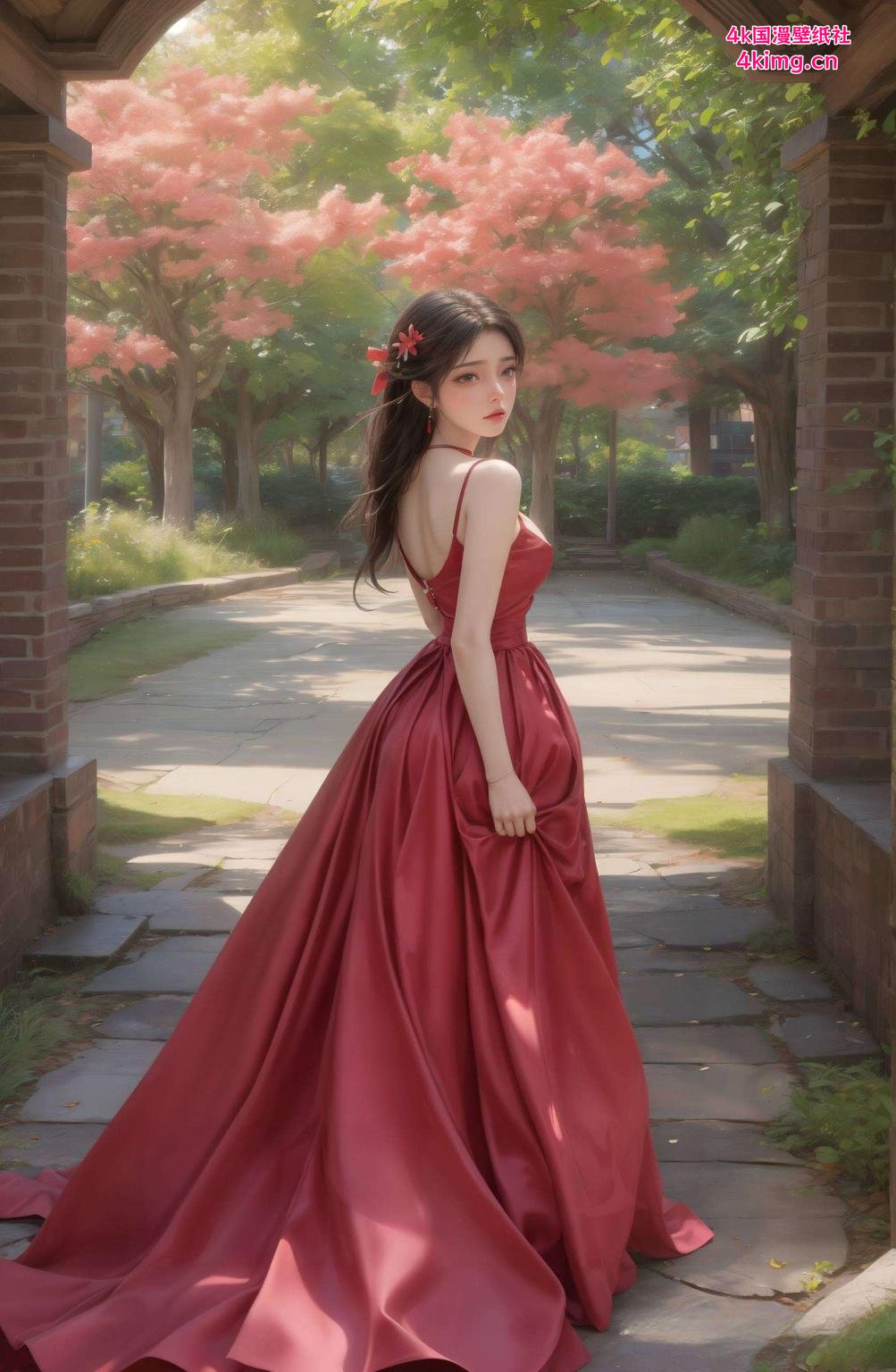 国漫女神壁纸来啦！火灵儿清漪美得让人心动