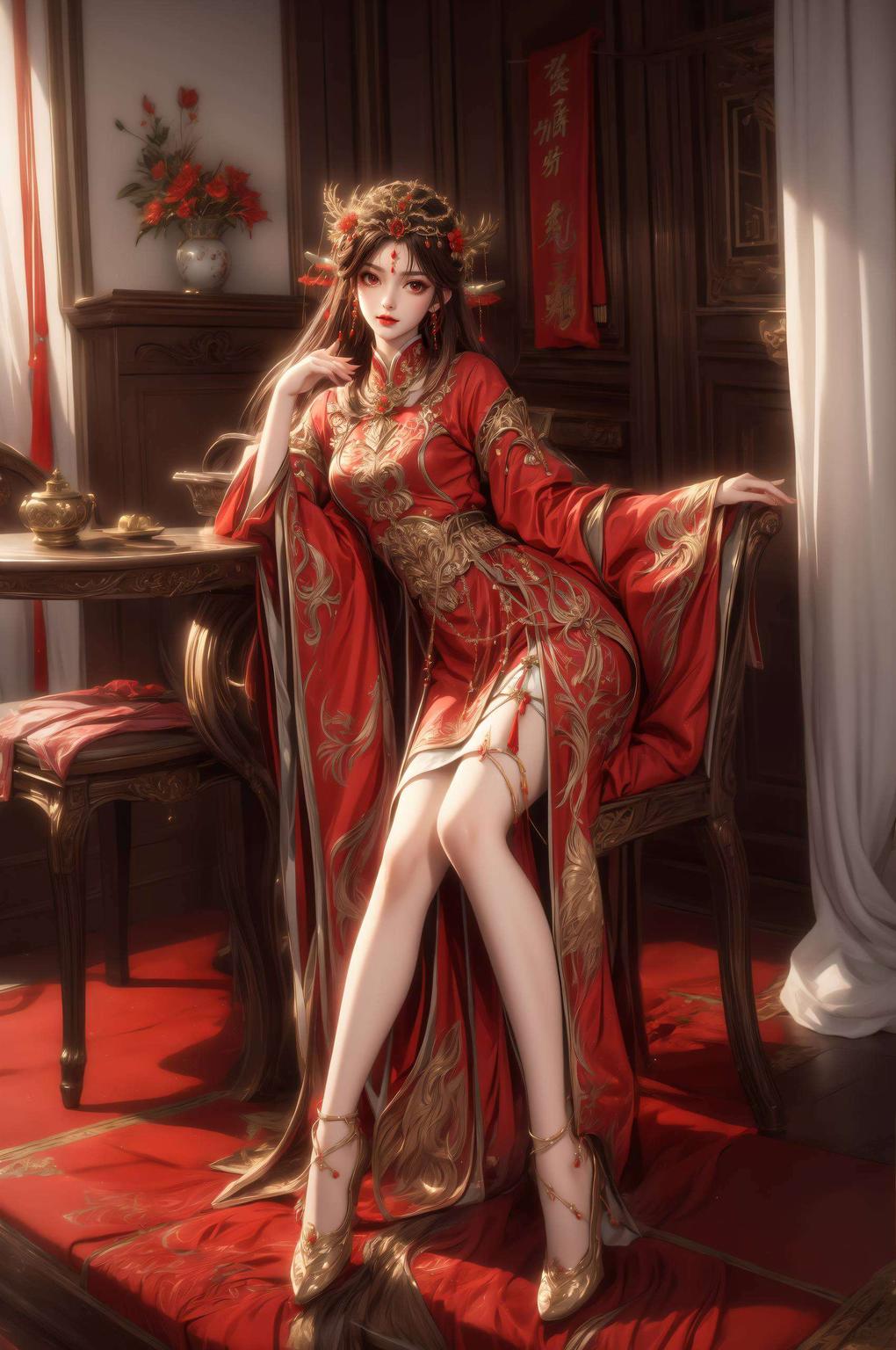 尽在这精美免费壁纸秀火灵儿仙气壁纸