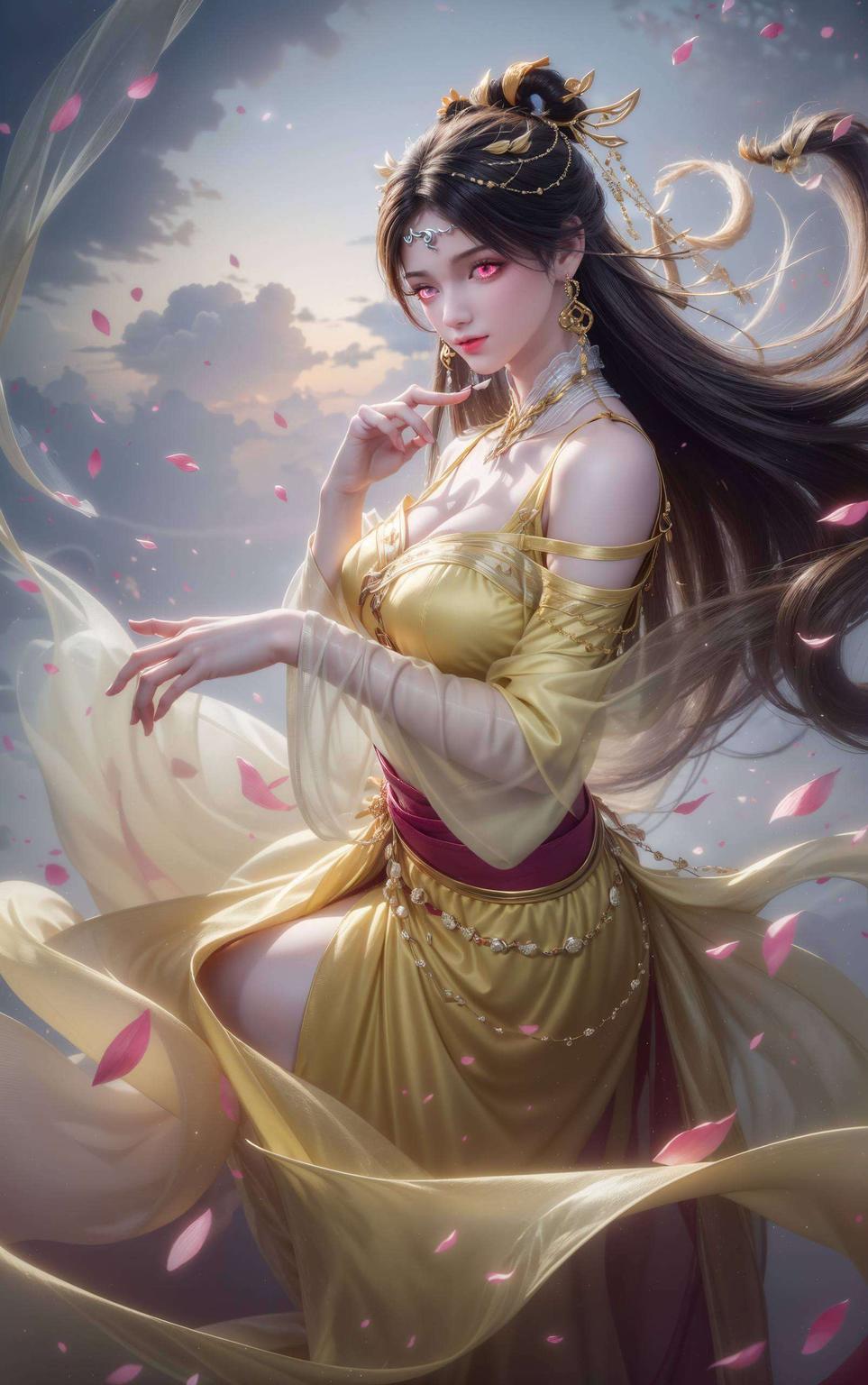 每一处细节都精致得让人心动金瓶儿高清壁纸