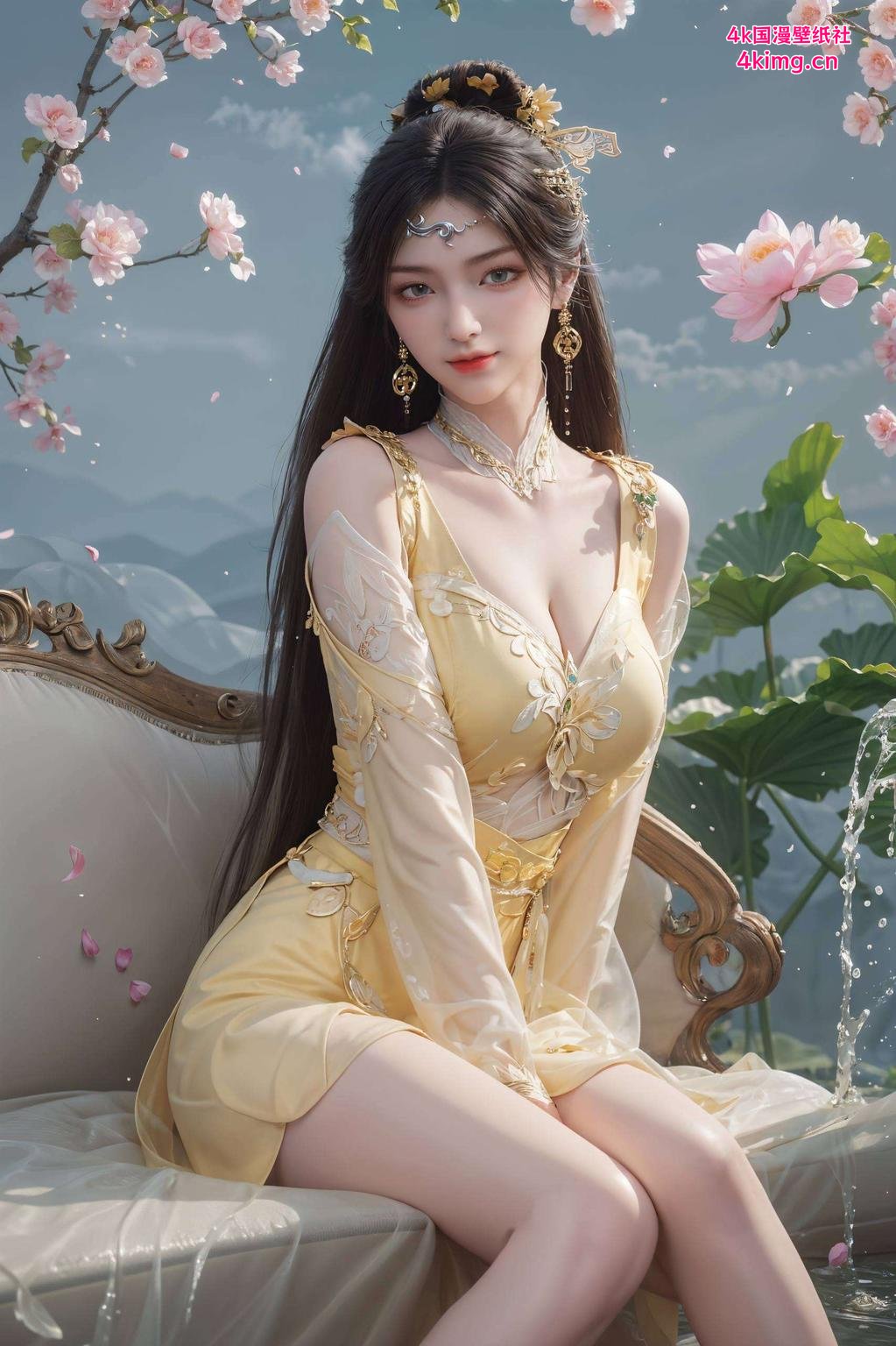 色彩鲜艳金瓶儿迷你高清壁纸