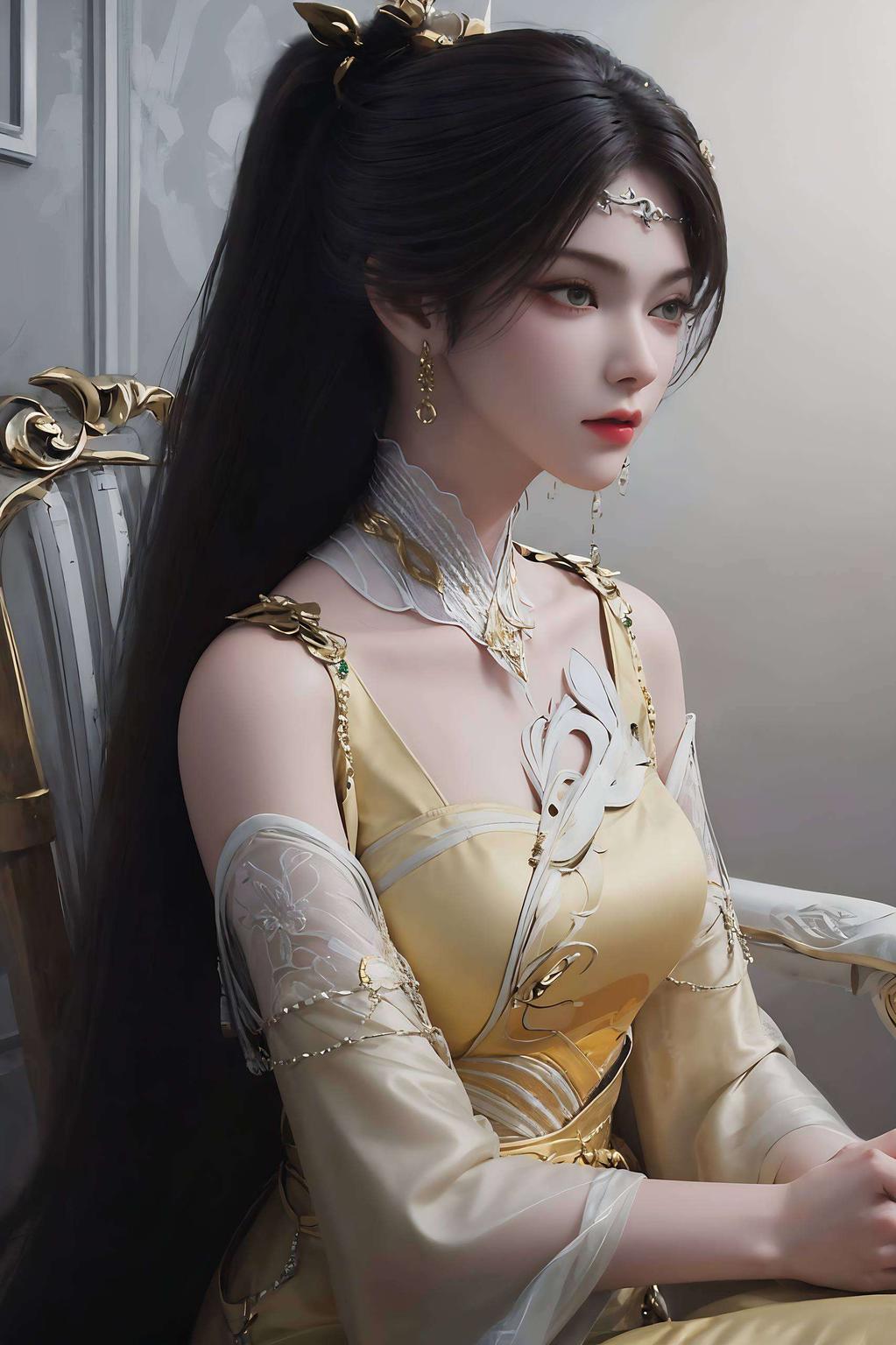 暗黑美学与细腻笔触桌面壁纸释放诡异魅力