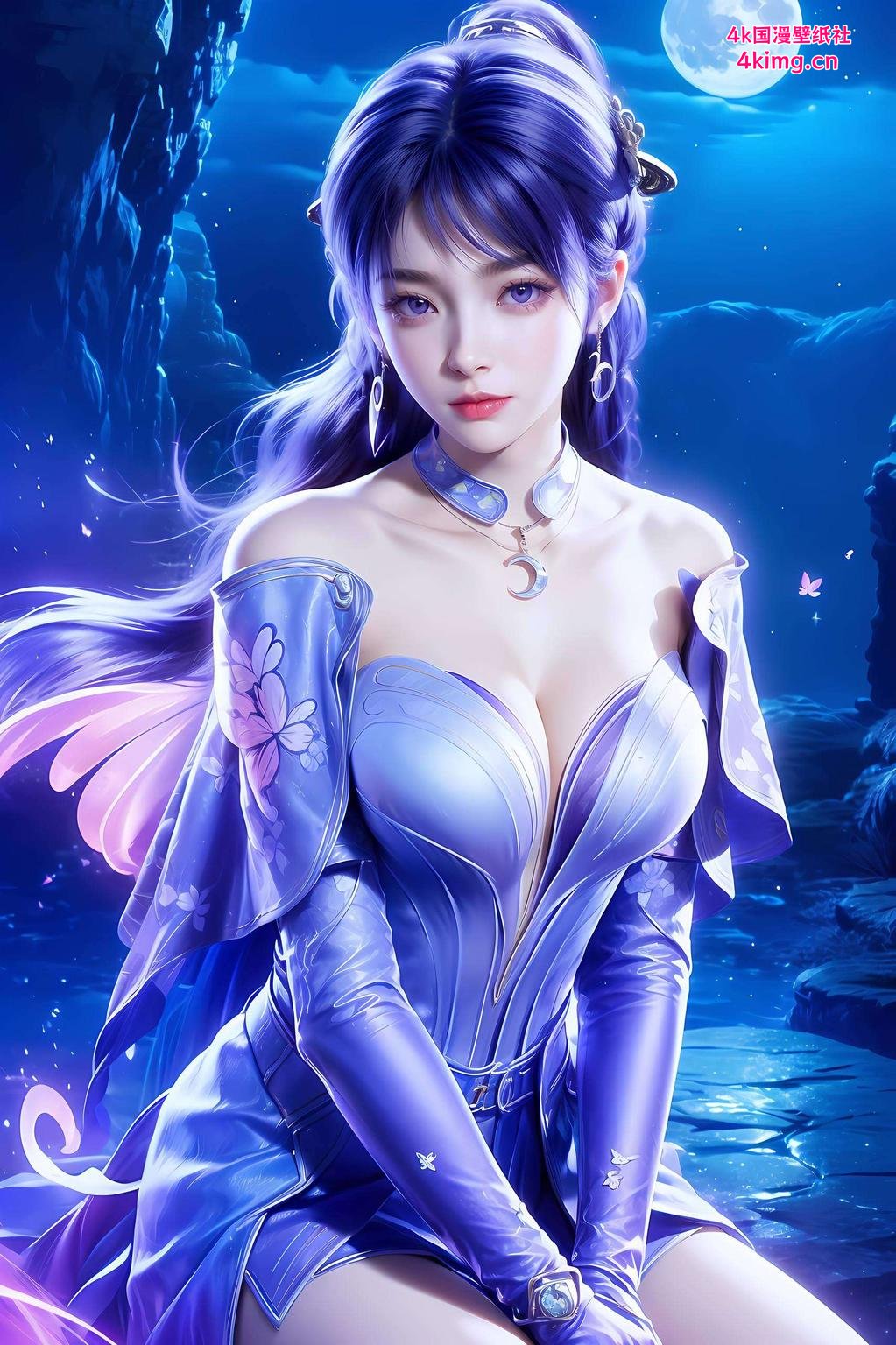 让你的手机瞬间变美！仿佛姬紫月就在眼前