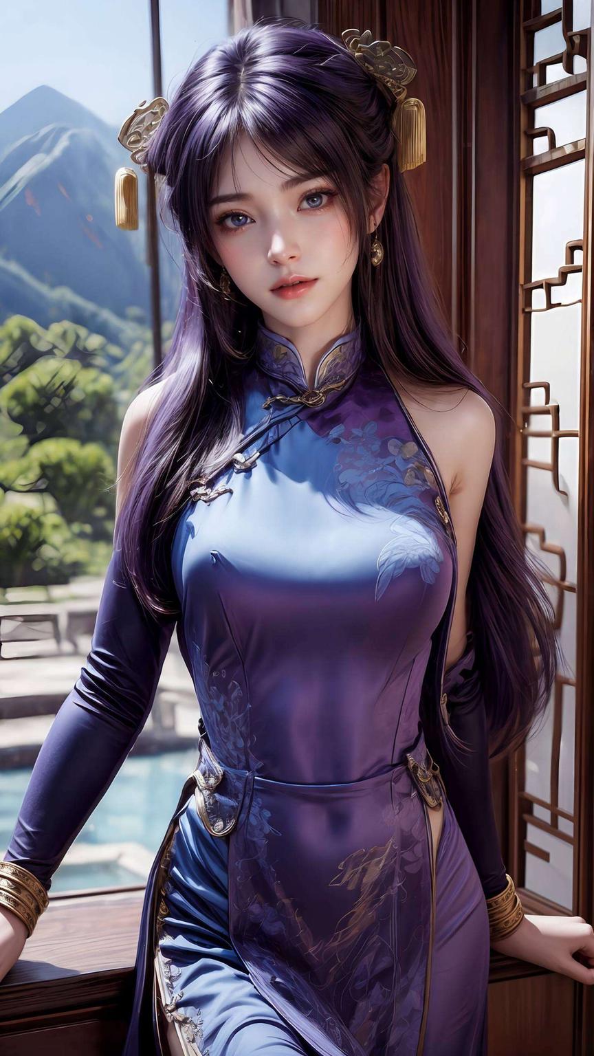 姬紫月动态壁纸轻松唤醒每一天的好心情