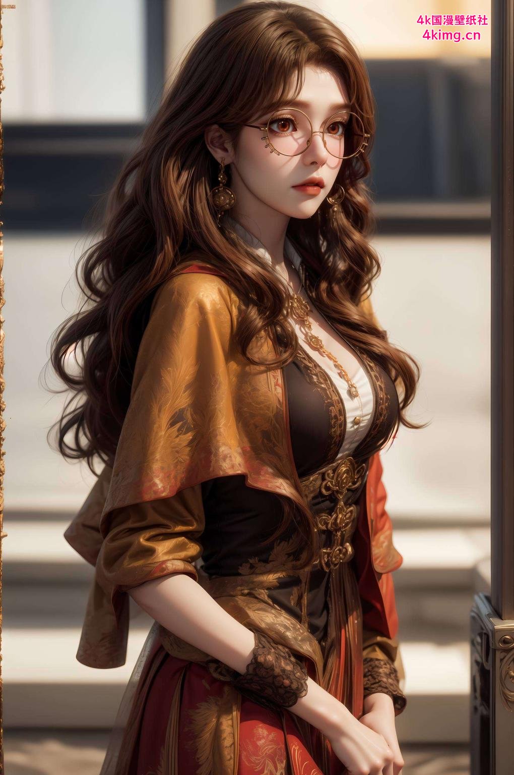 今天给大家带来这款完美高清、完美像素的手机壁纸！看这款IPAD橘子姐的壁纸色彩鲜艳