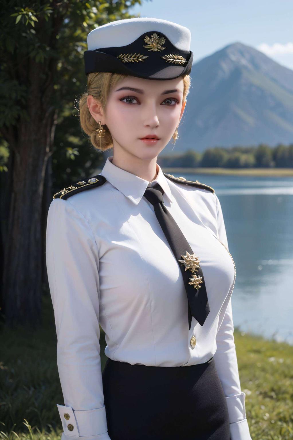 特别适合平板和手机！看这雄兵连的怜风全身壁纸图片可爱又酷炫