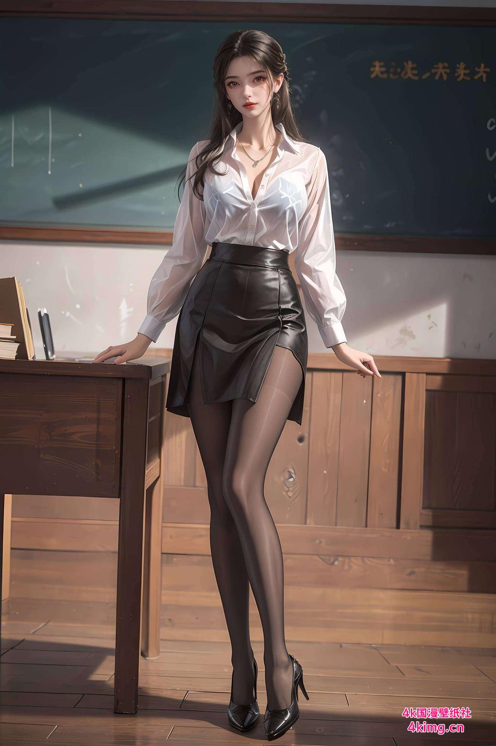 仿佛置身游戏世界苹果背景图片清新养眼