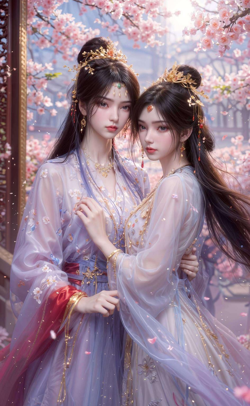 邂逅古典美人李慕婉尽显古韵风情