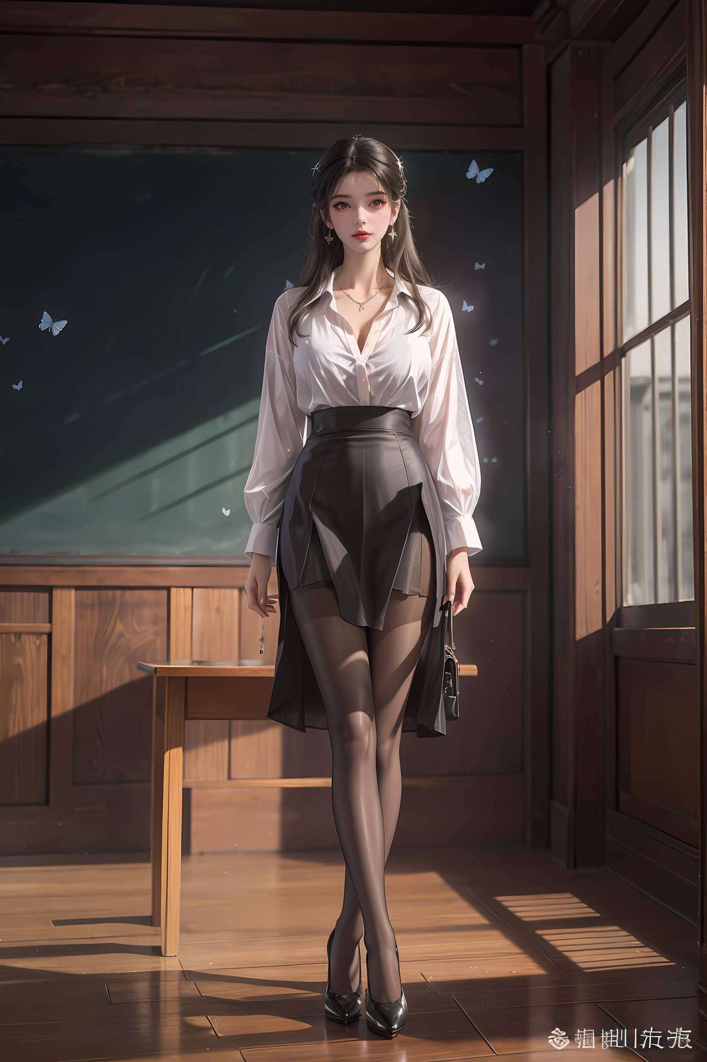 仙逆中的李慕婉全身照可爱满分