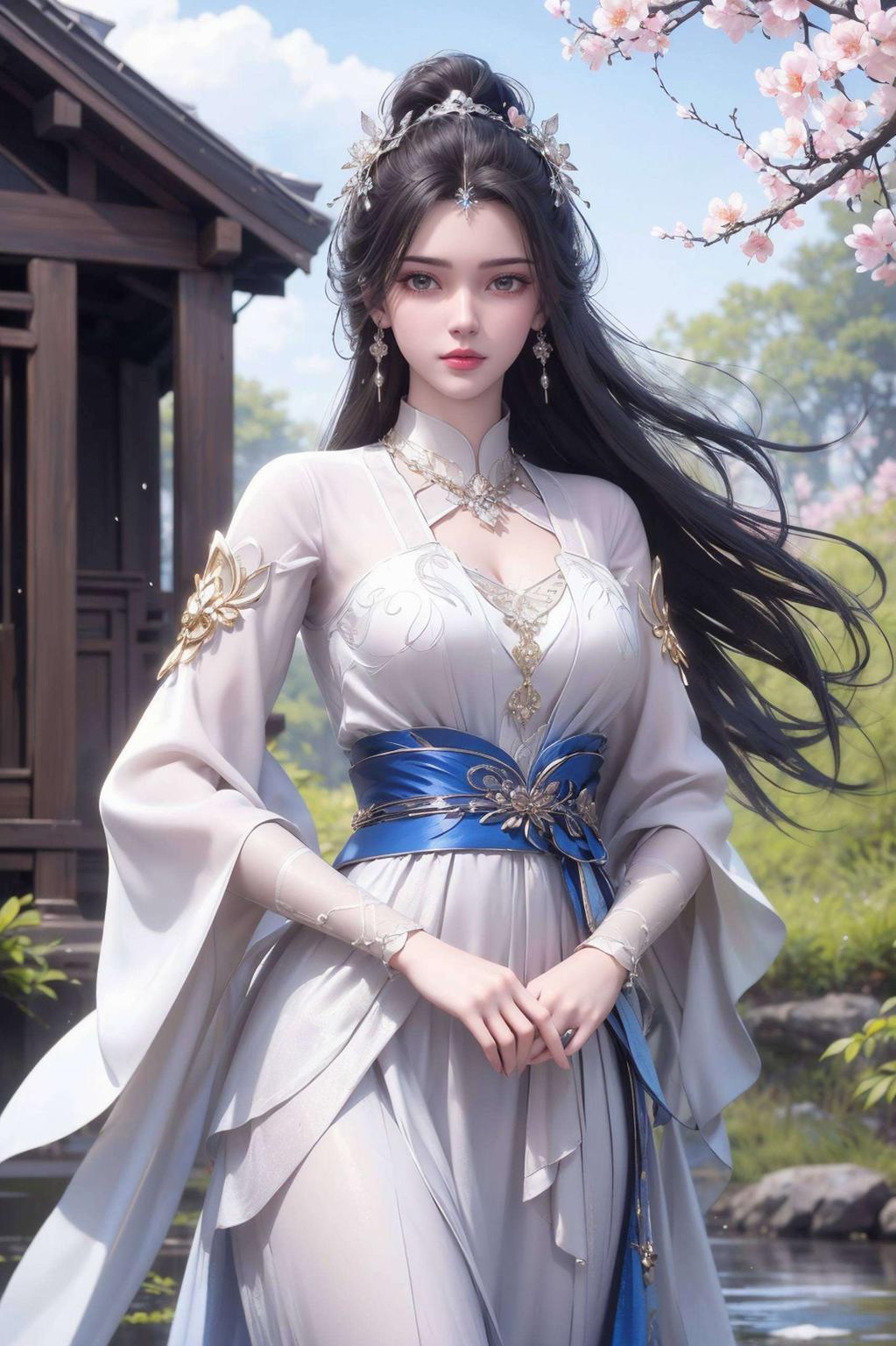 让你的手机瞬间焕发光彩主角是我们的李慕婉4K壁纸！细腻的画质