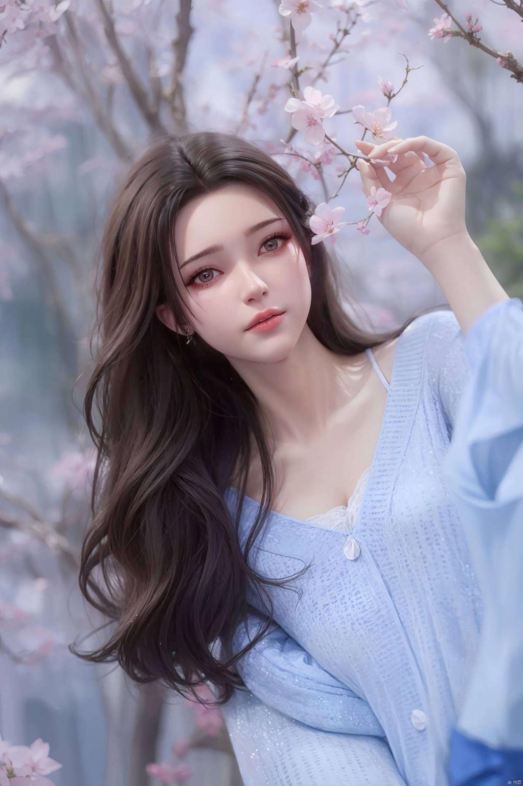 为你的iPhone桌面增添一抹仙韵美得让人心动！画面中