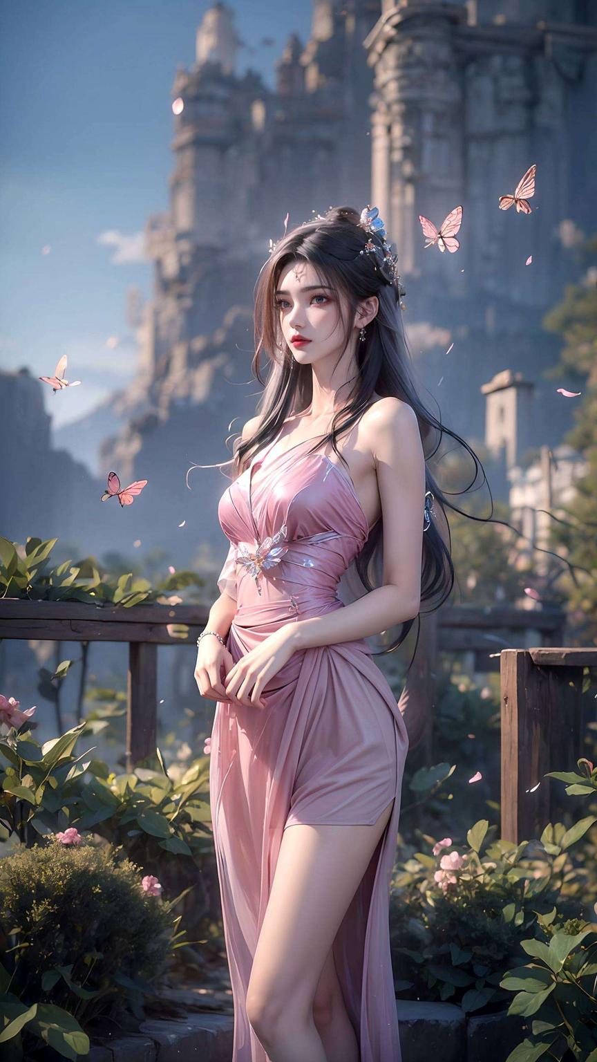 高清细腻电脑屏幕瞬间变身古典仙境