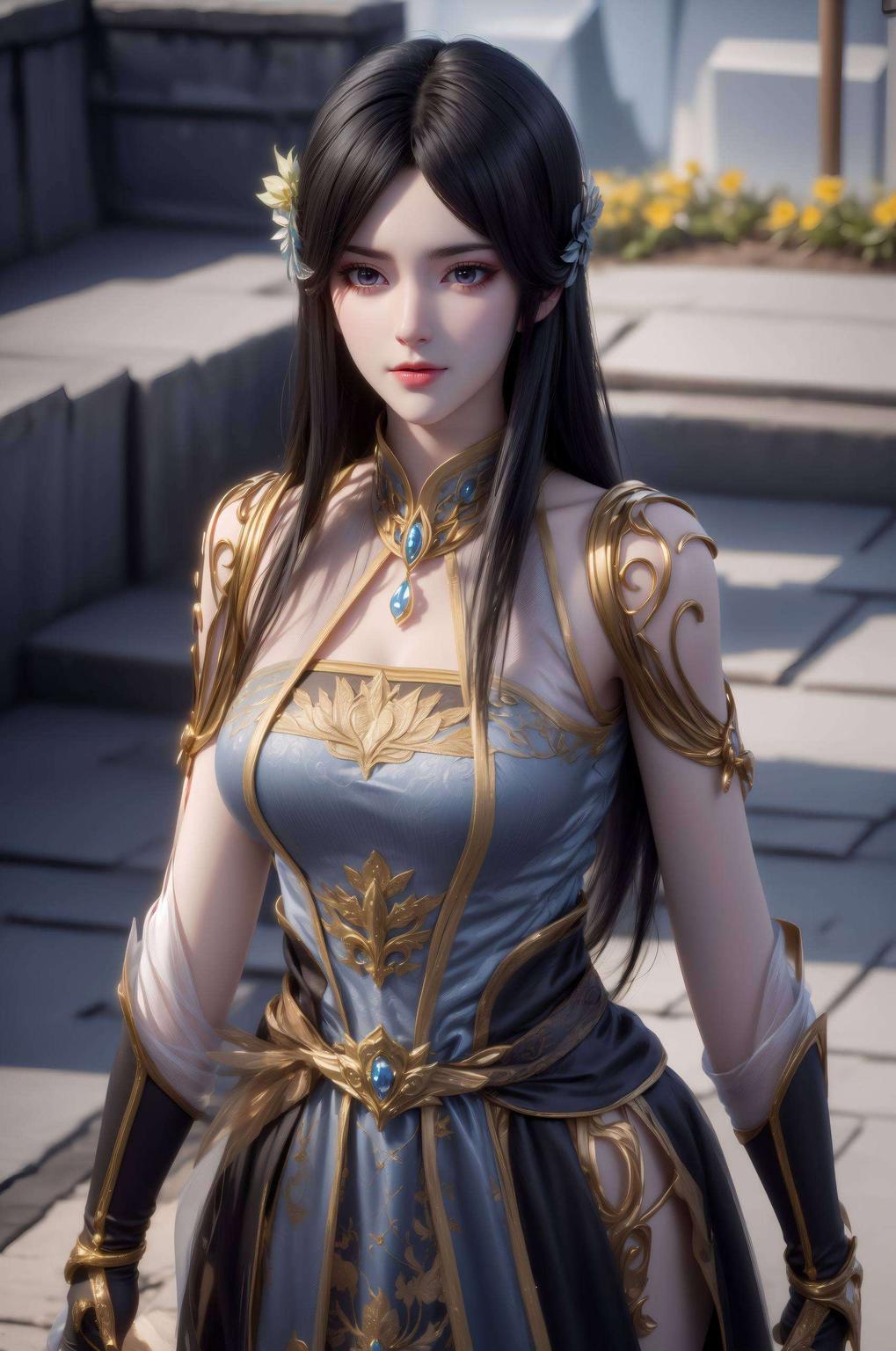 高清细腻柳菲的倩影跃然壁上