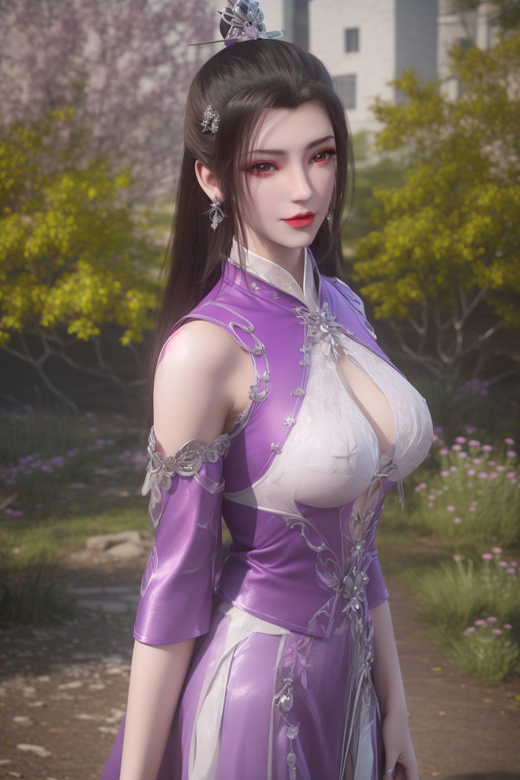 桌面新风景仙逆柳眉