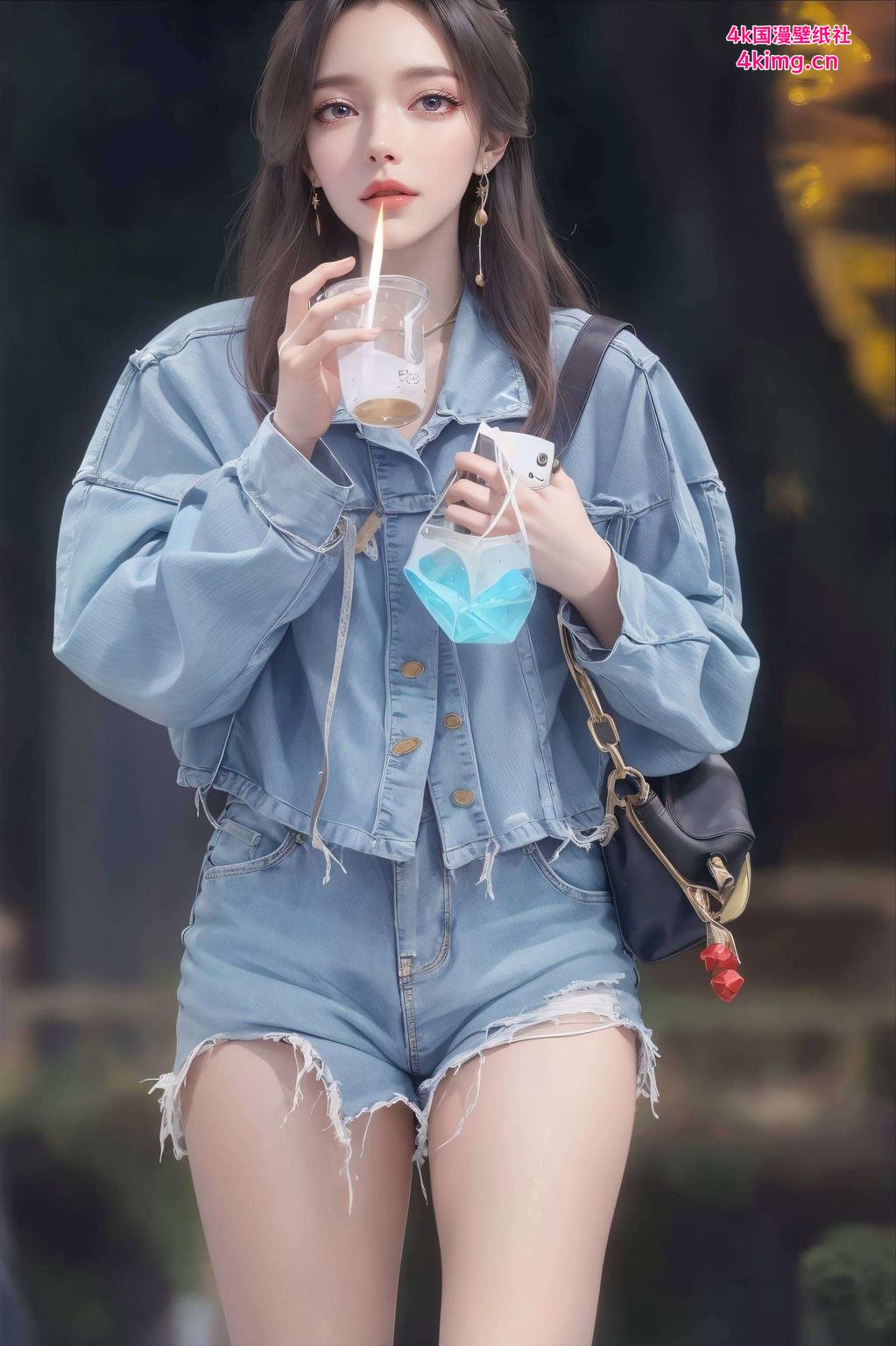 高清清晰特别推荐这款柳神睁眼的壁纸