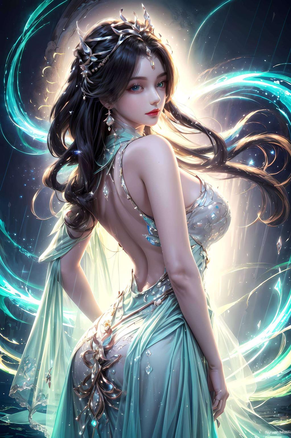 柳神起舞高清壁纸