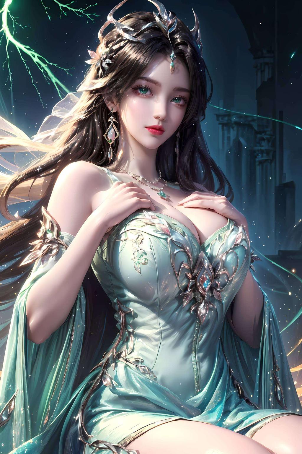 4K超清柳神壁纸翠绿飘逸