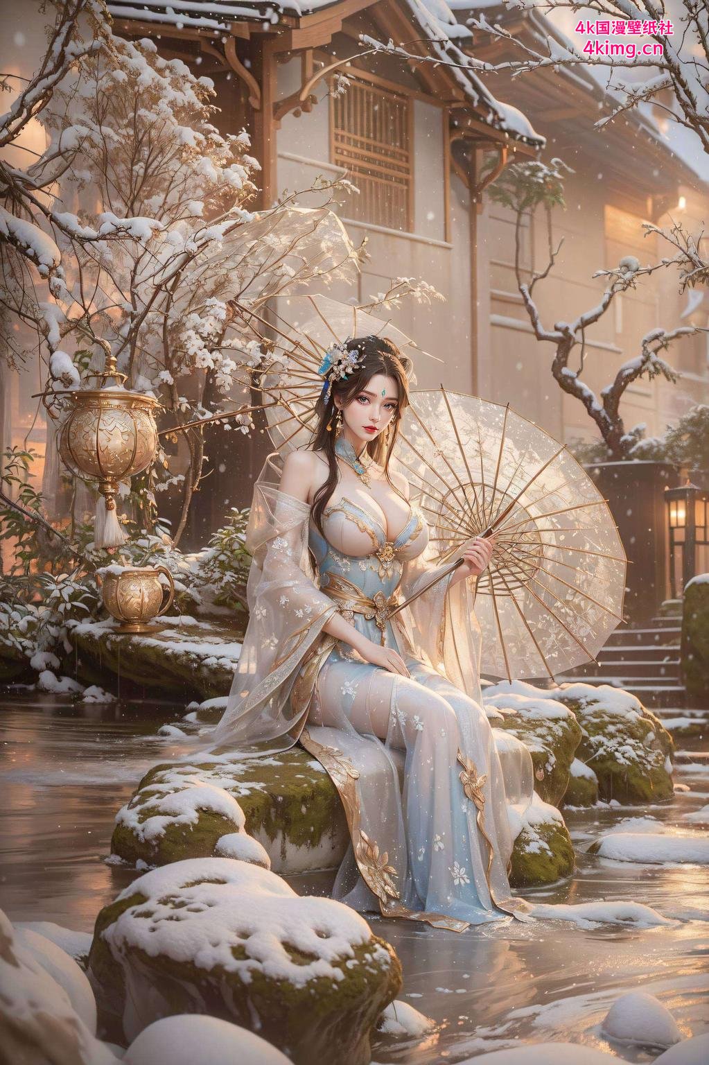 简洁风柳神全身动态壁纸灵动飘逸