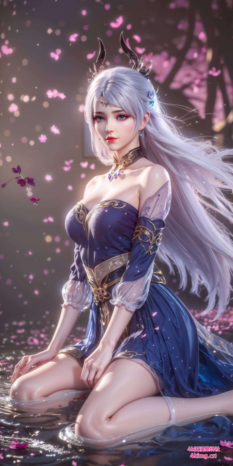 神秘幽深洛璃暗黑风壁纸