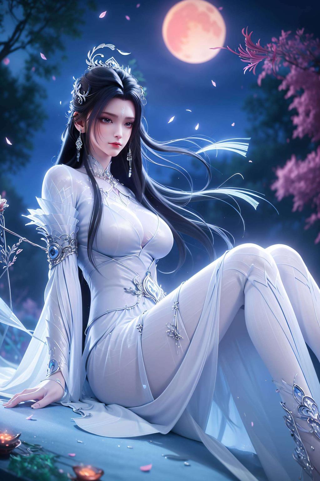 主角是我们美若天仙的陆雪琪陆雪琪那忧郁的眼神