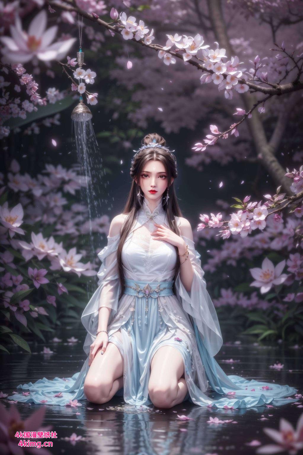 每一帧都如游戏里的绝美风景带你进入梦幻的国漫世界