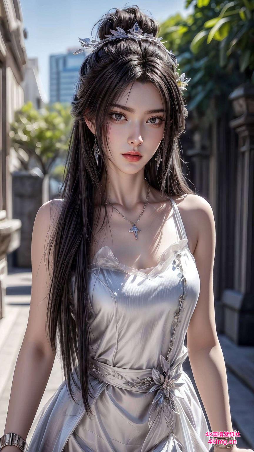 今天给大家带来这款绿色清新的动漫壁纸是不是让你的平板桌面瞬间生机勃勃？