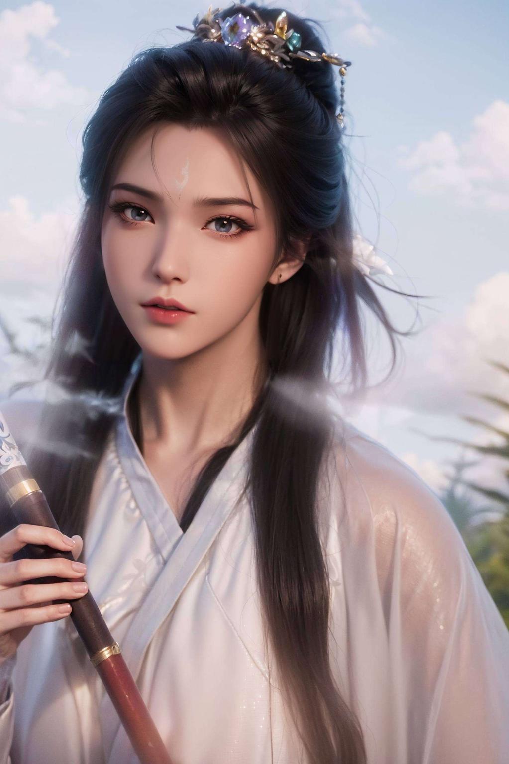 高清陆雪琪壁纸来袭！细腻笔触描绘让她成为你桌面上的清新风景