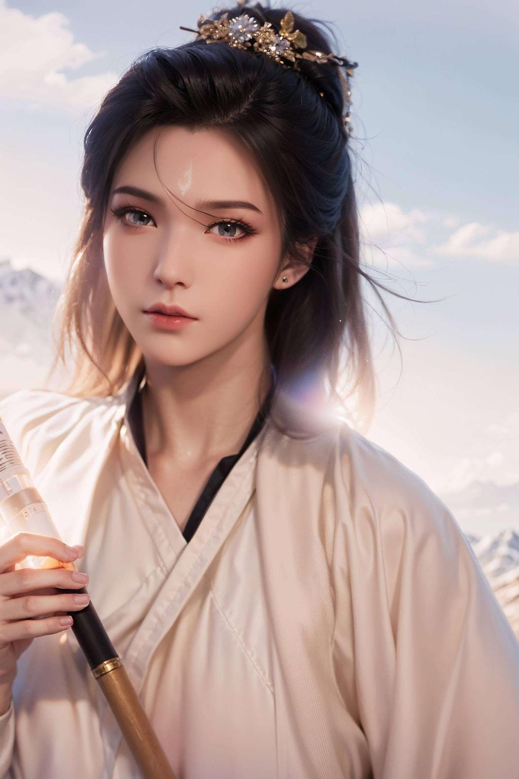 仿佛剑光都在指尖跳舞呢！