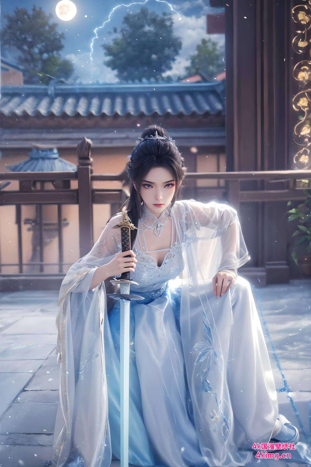 她眉眼如画高清呈现陆雪琪古装之美