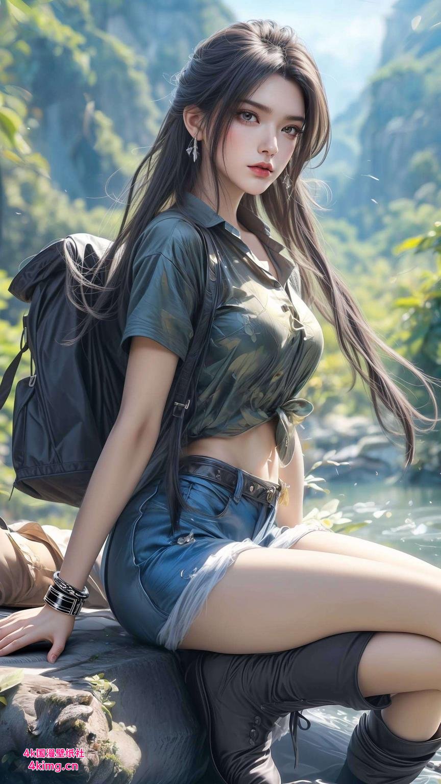 电脑最美的风景线清新脱俗