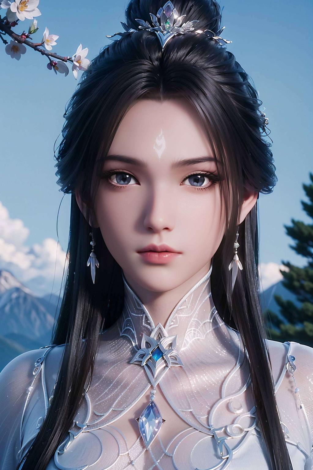 点缀手机屏一抹清雅