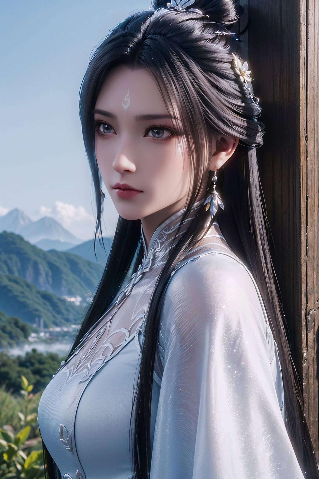 分辨率超高画面细腻得仿佛能感受到她的呼吸