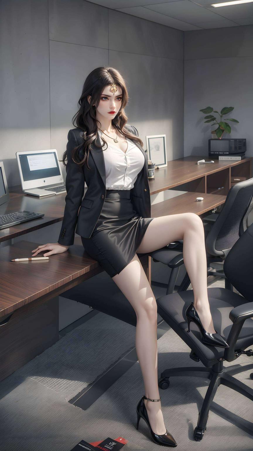 看这里！美杜莎女王高清电脑壁纸简洁大方