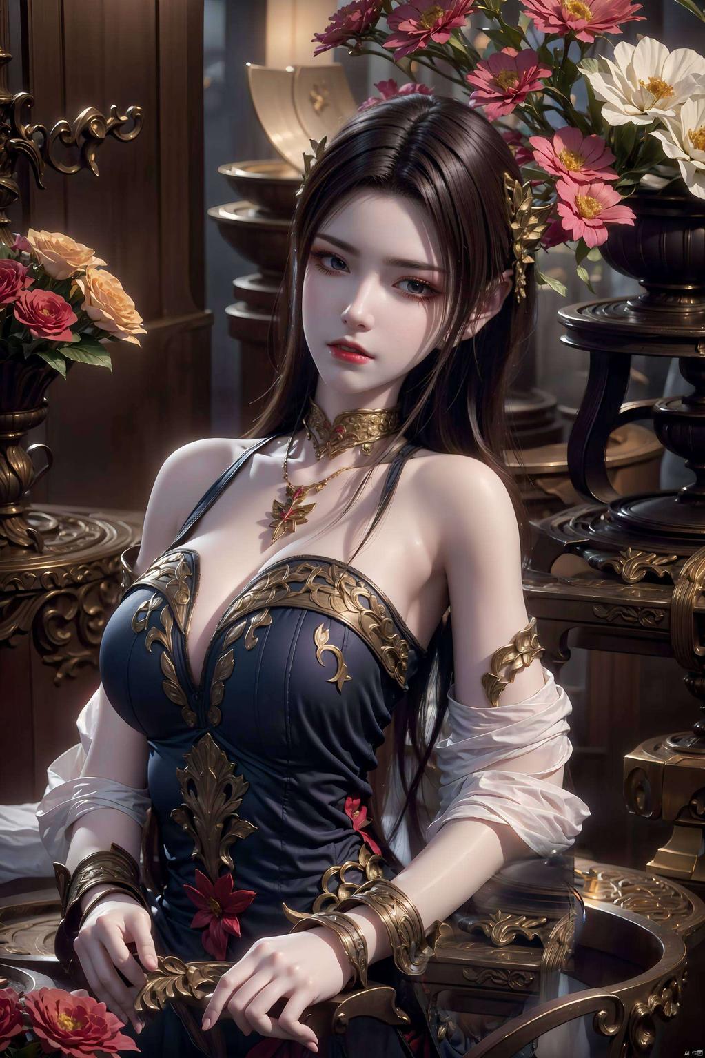 美杜莎正脸卡通IPad桌面新装