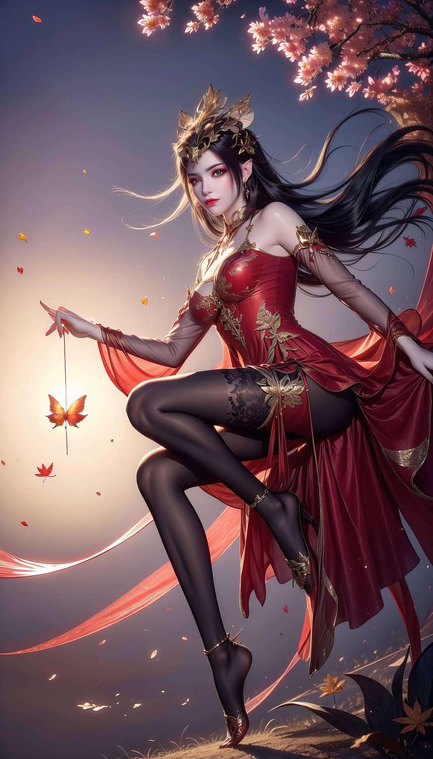 治愈系的视觉盛宴神秘蛇发美艳动人