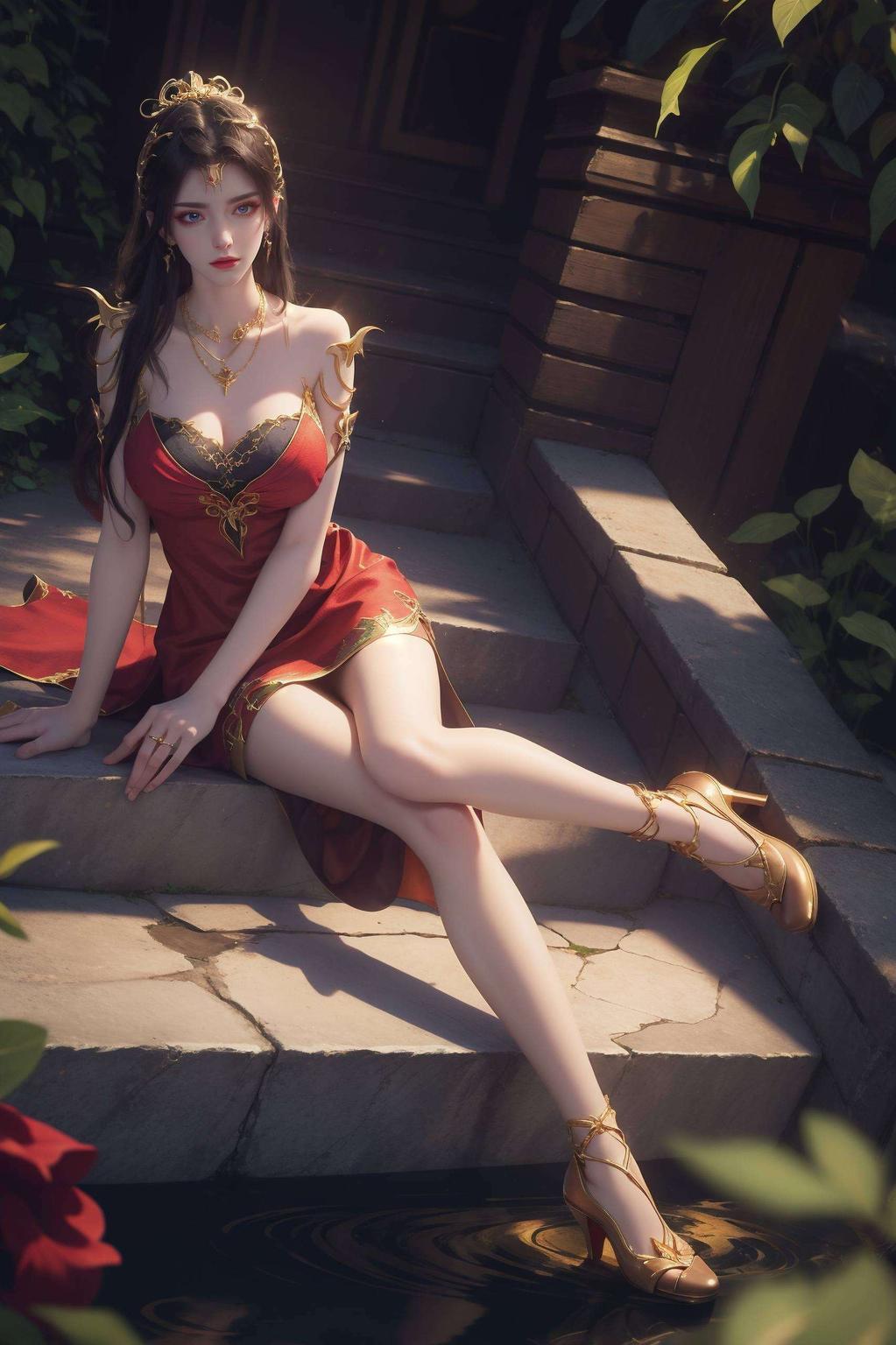 蛇发女妖美杜莎动态壁纸绚彩流动