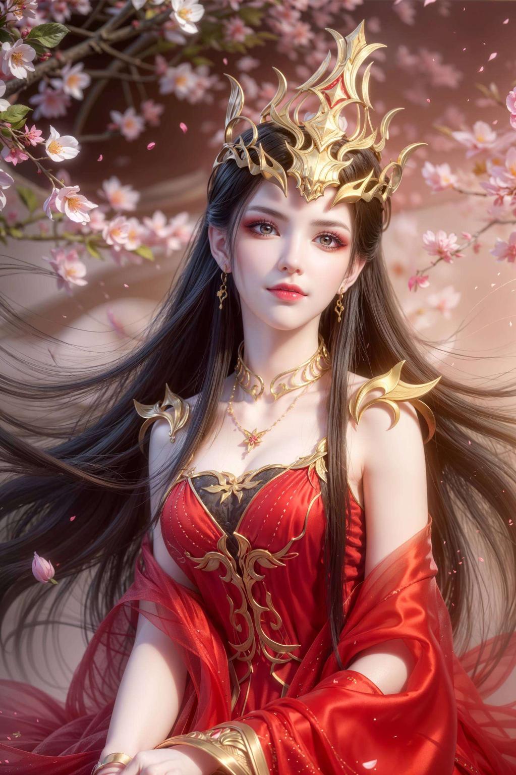 细腻描绘这款古香古色的女生壁纸