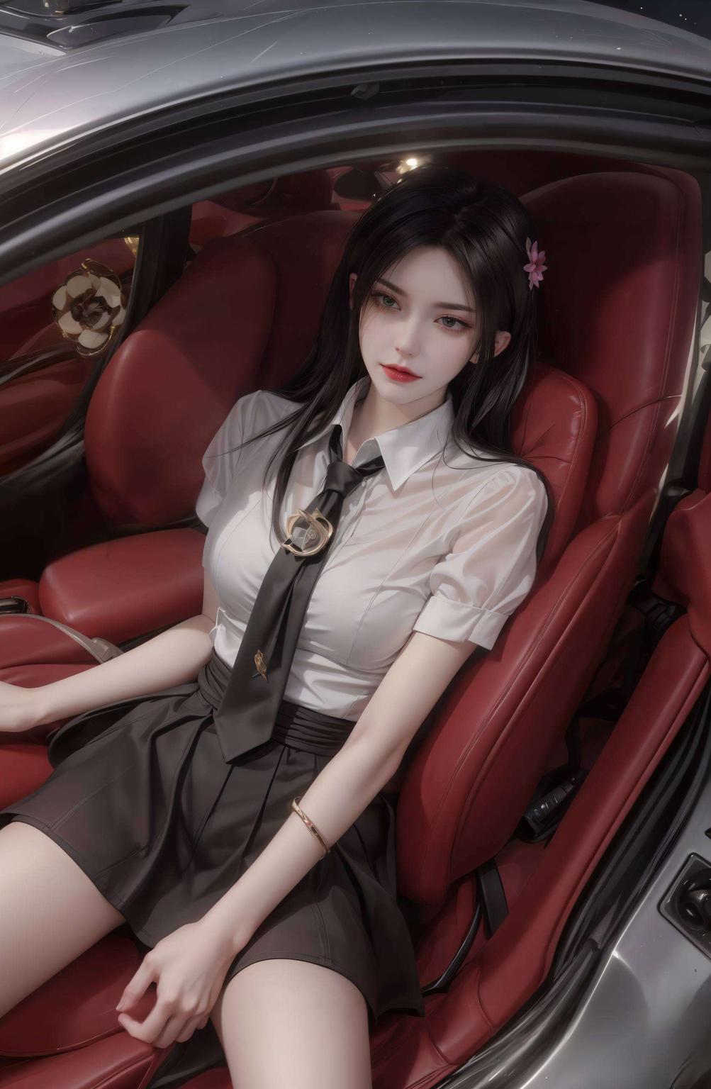 美艳毒蛇眼神犀利美杜莎120帧超清壁纸